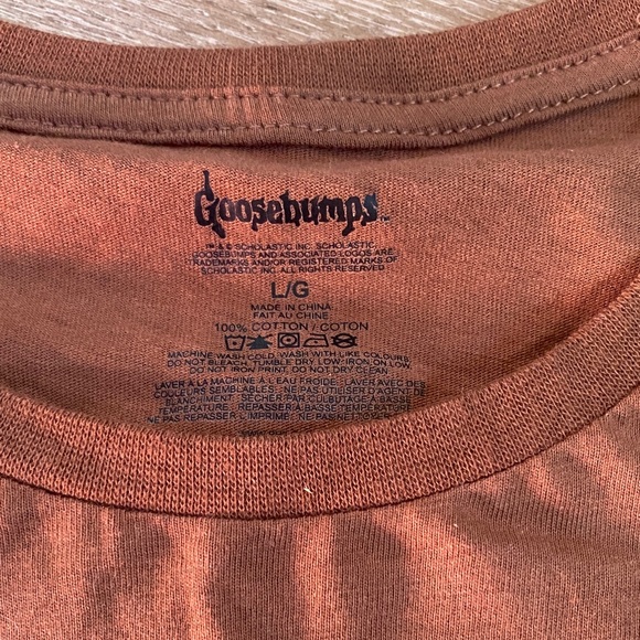 Forever 21 Brown Goosebumps Graphic Crop Top - Picture 2 of 4